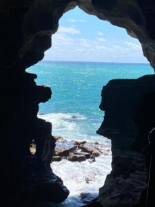 Hercules Cave near Tangier – dramatic cliffs and Atlantic views.